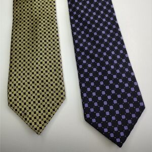 Bundle of two Chaps silk ties